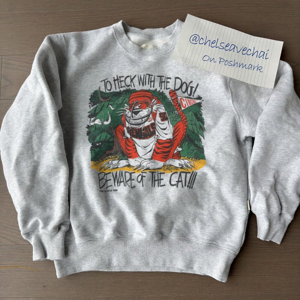 Vintage Cincinnati Bengals Unisex Football Sweatshirt, Retro NFL Bengals Shirt